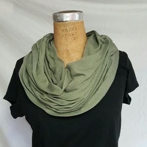 Delia's Army Green Soft Infinity Scarf